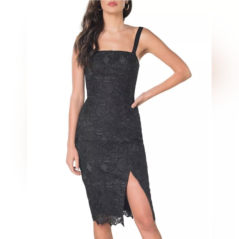 Dress The Population Women's Katya Sleeveless‎ Lace Dress Size:Small
